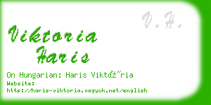 viktoria haris business card